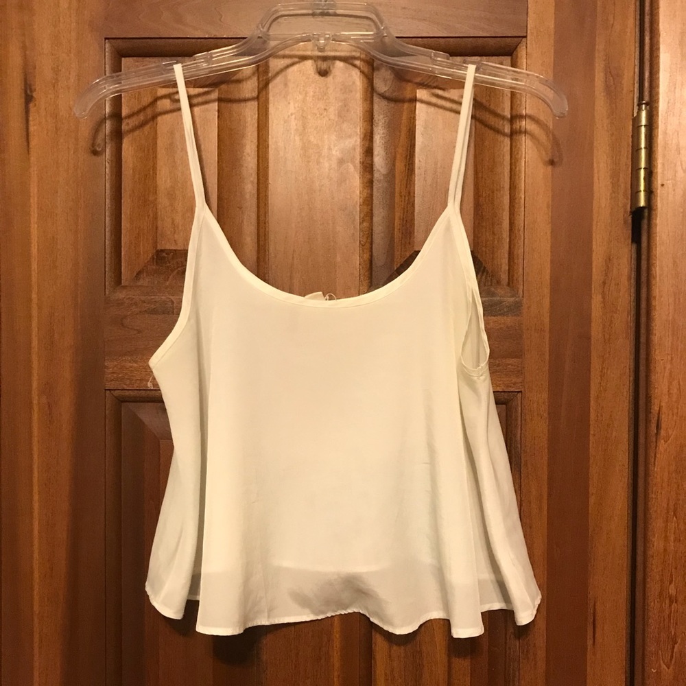 White tank top